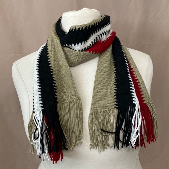 Vintage Striped Scarf - Picture 1 of 5